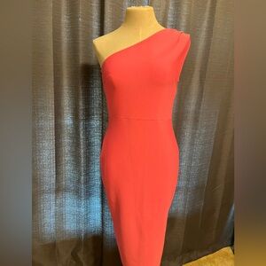Pink bandage dress